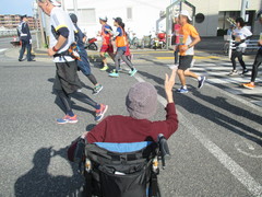 福岡マラソンの応援に行ってきました