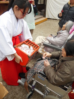 住吉神社へ初詣に行きました。