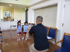園児さんとの交流会